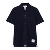 THOM BROWNE Piqué Streifen Polo T-Shirt 155998015 [P]