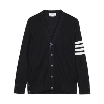 THOM BROWNE MKC002A Y1014 001 SS26 Herren 4-Bar Klassische Strickjacke 155998034