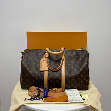 LOUIS VUITTON Monogram Keepall Bandoulière 45 155998054