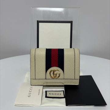 GUCCI Ophidia Kreditkartenetui Damen in Elfenbein 155998080
