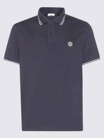 STONE ISLAND Stretch Baumwoll Pique Poloshirt Slim Fit 80152SC18 A0020 133073352