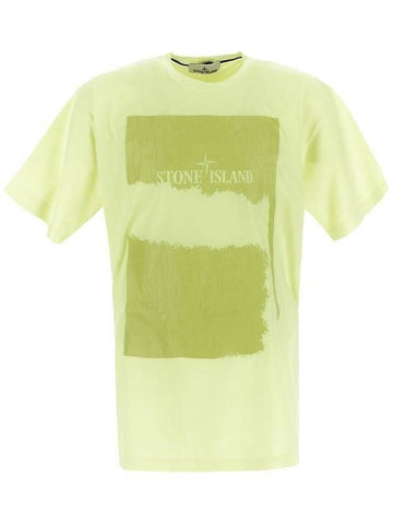 STONE ISLAND 2RC90 SCRATCHED PAINT T-Shirt Regular Fit 133073606