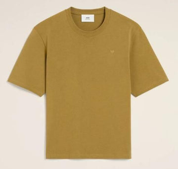 AMI Baumwoll-Tonal-Druck T-Shirt 074726202 141543236