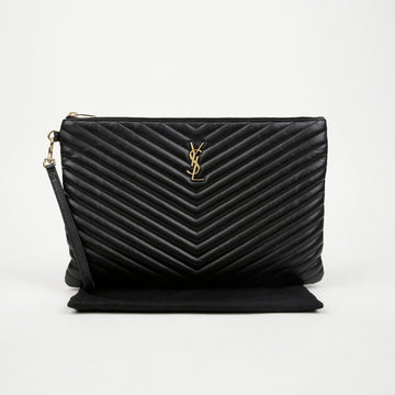 SAINT LAURENT モノグラムドキュメントホルダークラッチ 155628121