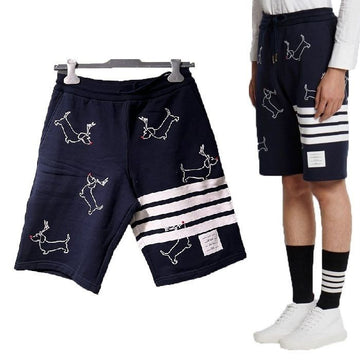 THOM BROWNE ハフトレーニングパンツ MJQ012E 10215 415 156001730