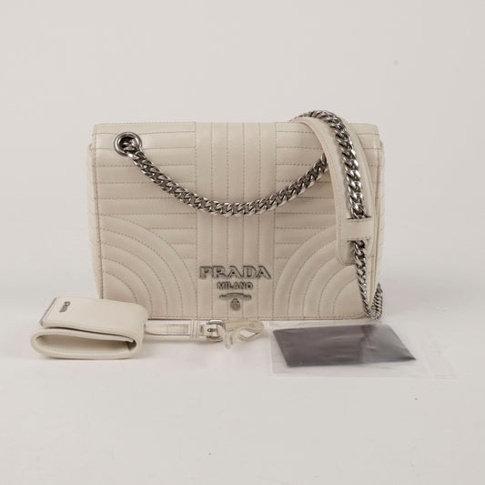 Prada Diagram Chain Shoulder Bag 1BD227 155223181 [P]