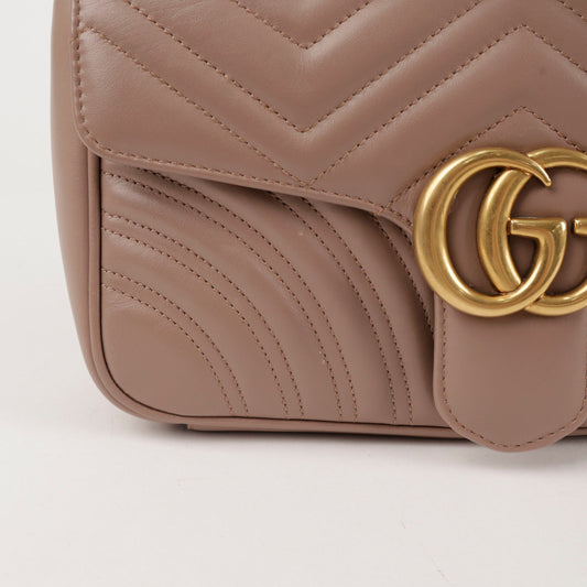 Gucci GG Marmont Small Chain Shoulder Crossbody Bag 443497 155265310 [P]