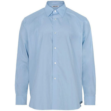 Auralee Washed FINX Twill Shirt A00S01TN LIGHT BLUE 155629002