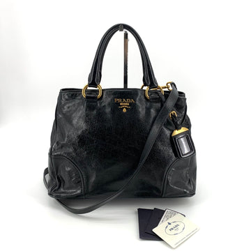 Prada Vitello Shine Tote and Shoulder Bag 2way BN2323 156002633