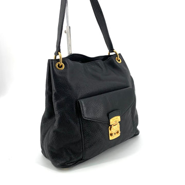 MIU MIU Vitelophoenix Schultertasche in Gold 5BC001 156003548 [P]