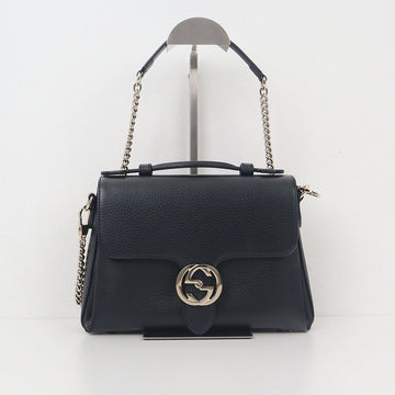 Gucci Interlocking Top Handle Small Chain Shoulder Bag 510302 155899497