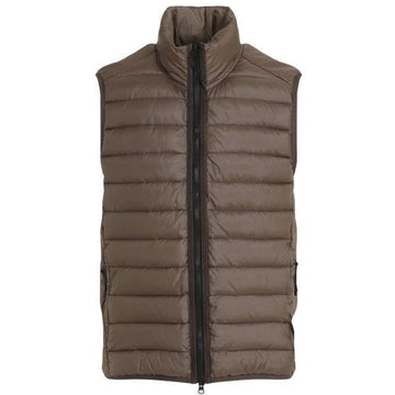 STONE ISLAND ルームウーブンチャマーズリサイクルナイロンダウン-TCベスト (8115G0724 V0075) 120573366