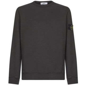 STONE ISLAND ブ brushedオーガニックコットンフリースレギュラーフィットクルーネックスウェットシャツ 147739985