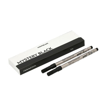 MONTBLANC Mistery Black Wasserfarbe Stift F Spitze Ersatzmine 128230 146829773