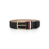 THOM BROWNE Pebble Grain Dreilinien Gürtel 146958394 [P]