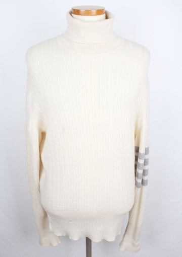 Thom Browne Diagonal Stripe Polo Knit 5 156039073