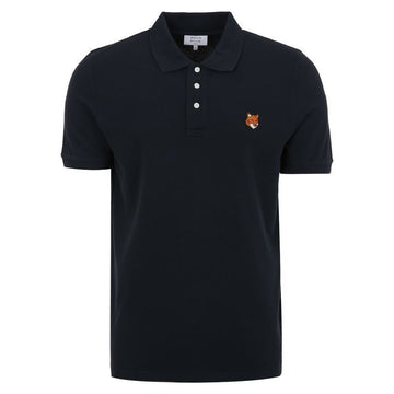 Maison Kitsune Fox Head Short Sleeve Polo T-Shirt 155270747