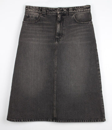 BALENCIAGA Schwarz Jeansrock 40(66) 156040182