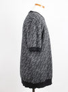 FENDI Jacquard Kurzarm-Strickpullover 54(110) 156040485 [P]
