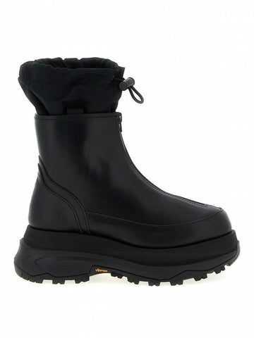Sacai Women's Ankle Boots Zip Up 2508087001 Black 149121183