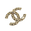 CHANEL Ohrringe mit Kristall-Seiteninitialen A22 156043370 [P]