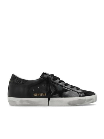 GOLDEN GOOSE Superstar Sneakers Schwarz Glitter Stern GWF00101 F003463 90100 133016167