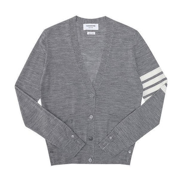 THOM BROWNE ガーディガン 4バストライプサステイナブルメリノウール女性ガーディガン FKC334A Y1014 055 76398259
