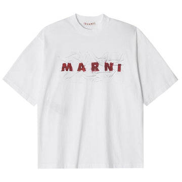 MARNI HUMU0223PV USCW95 LOW01 ロゴ 半袖 Tシャツ 46 127472380