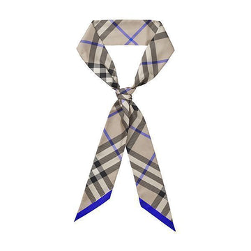 Burberry Check Twilly Silk Skinny Scarf 76576606