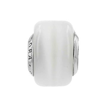 PANDORA Moment Mini Murano Charm in Weiß 793118C00 148644084