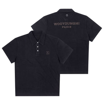 WOOYOUNGMI バックロゴポロシャツ 半袖 155938188