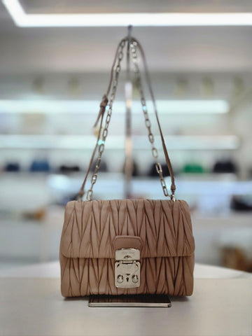 MIU MIU Napa Ketten Schulter- und Crossbody-Tasche 5BD002 156044984