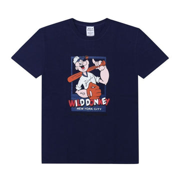 OTHER 反抗しないネイビーTシャツ 154693391