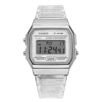 Casio F-91WS-7DF Transparent Retro Urethane Watch 40559139