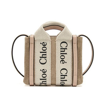 Chloe Woody Nano Top Handle Tote Bag 112714463