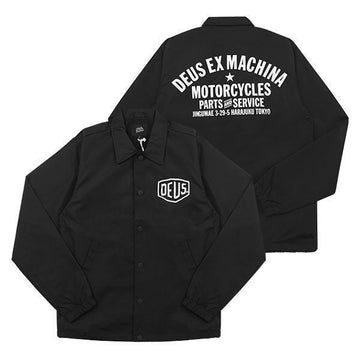 Deus Ex Machina Tokyo Coach Jacket DMW46821E BLK 130930441