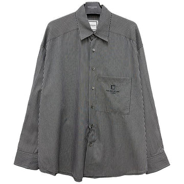 Wooyoungmi Oversized Striped Shirt (W261SH14 841B) 156050698