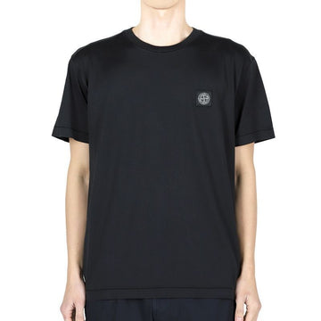 Stone Island Stone Men's Compass Logo Patch Slim Fit T-Shirt (Black) K1S15 2100039 S0013 V0029 123090490