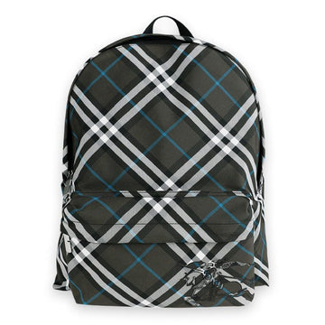 BURBERRY メンズヴィンテージチェックエンブレムロゴバックパック（カーキ） 8102238 131859507