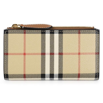 Burberry Women's Vintage Check Long Wallet with Side Zipper A7026 133081006
