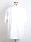 THOM BROWNE Seiten-Schlitz T-Shirt Weiß 5(110) 156050816 [P]