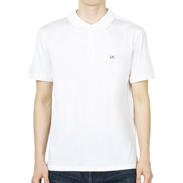 CP COMPANY Mini-Logo-Patch PK T-Shirt für Herren (Ivory) 18CMPL091A 006374G 103 133360463