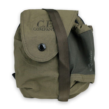 CP Company Men's Embroidered Logo Mini Shoulder Bag (Khaki) 18CMAC176A 110188G 683 136202047