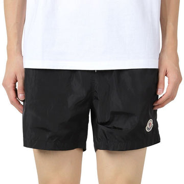 MONCLER Herren Logo-Patch Tape Trim Schwimmshorts schwarz 2C00006 53326 999 142702864