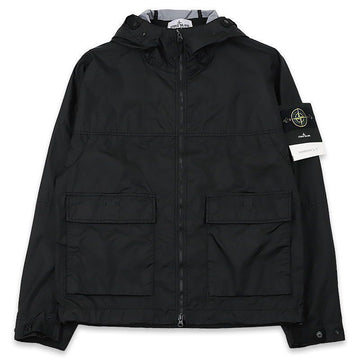 Stone Island Stone Men's Wappen Patch Membrane 3L TC Hooded Jacket (Black) L1S15 4100004 S0A21 V0029 150318131