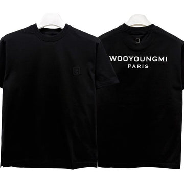 Wooyoungmi Cotton Back Logo T-Shirt 156050867