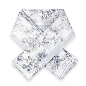 DIOR 女性ロジエド90スクエアシルクスカーフ（アジューブルー） 61RSE090I645 C515 150911069