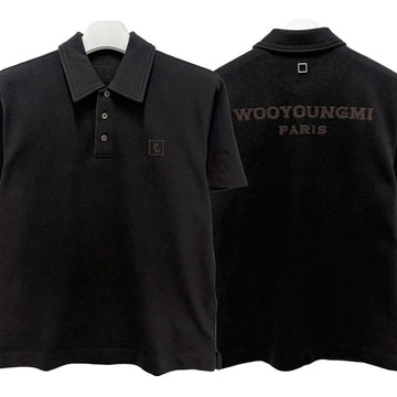 WOOYOUNGMI バックロゴポロ半袖Tシャツ (W261TS17 739B) 156050870