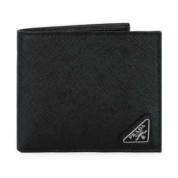 Prada Men's Saffiano Triangle Logo Coin Pocket Wallet 151461632