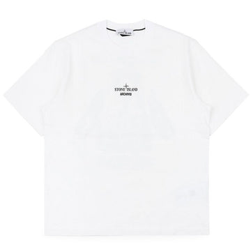STONE ISLAND ARCHIVIO プリント半袖 Tシャツ (ホワイト) L1S15 2100023 S0091 V0001 151505622